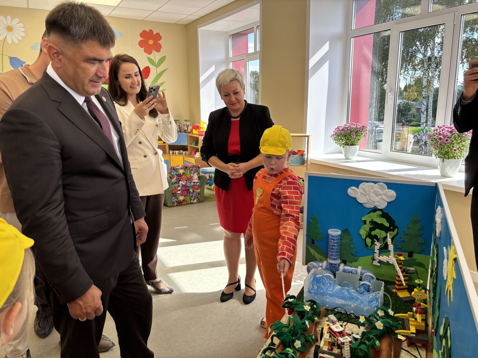 Кукмарада капиталь төзекләндерелгән «Каенкай» балалар бакчасы ачылды