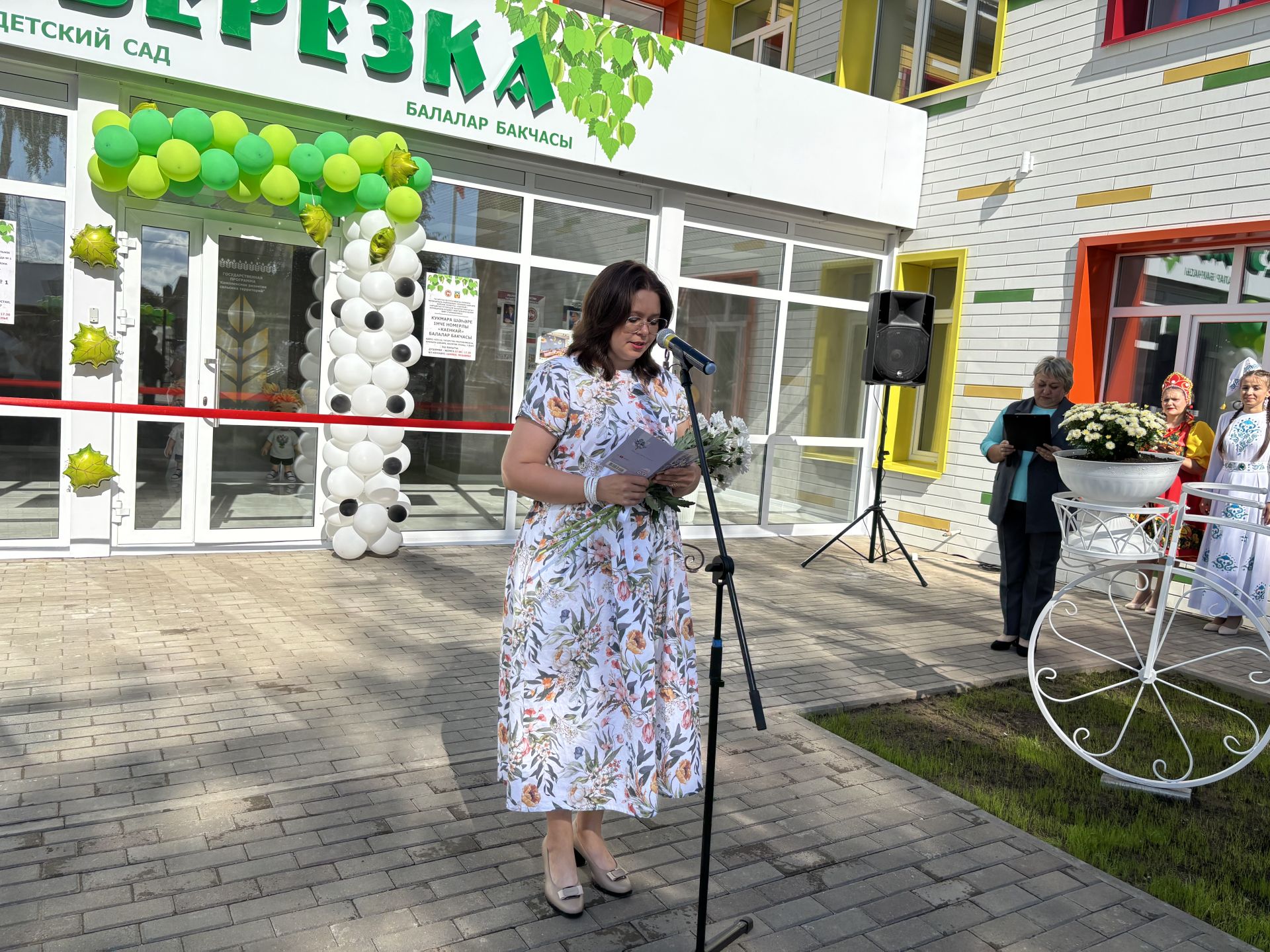 Кукмарада капиталь төзекләндерелгән «Каенкай» балалар бакчасы ачылды