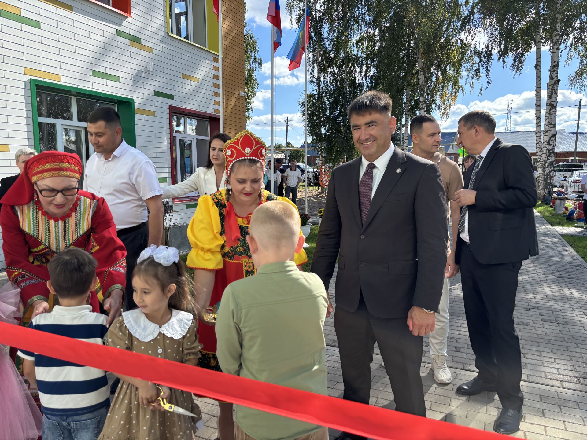 Кукмарада капиталь төзекләндерелгән «Каенкай» балалар бакчасы ачылды