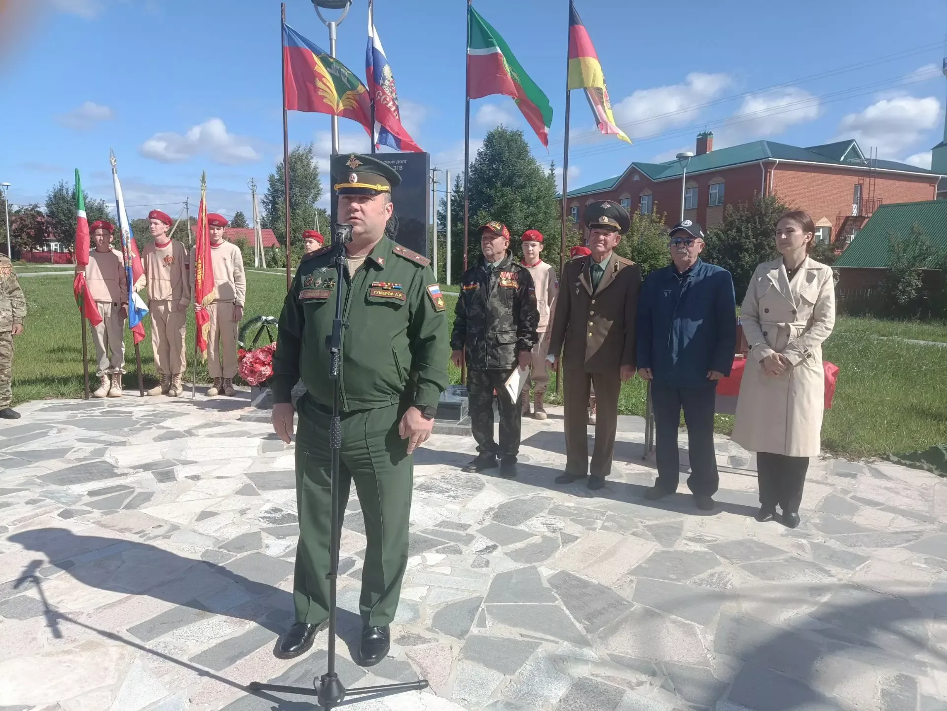 В Кукморе почтили военнослужащих Группы советских войск в Германии