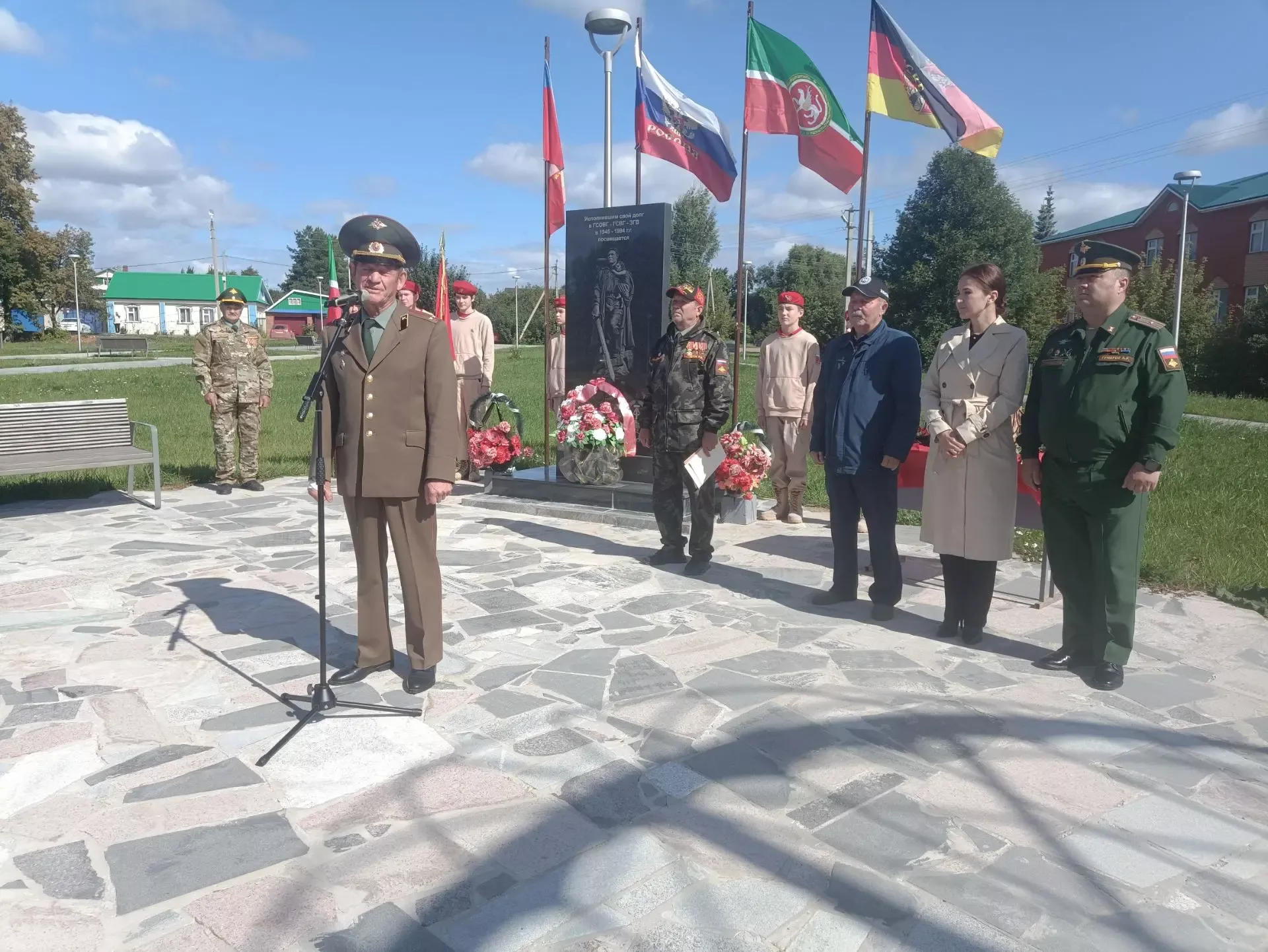 В Кукморе почтили военнослужащих Группы советских войск в Германии