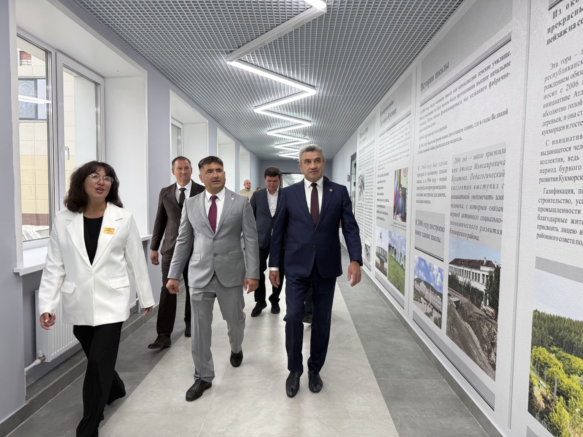 Многопрофильный лицей Кукмора распахнул двери после капитального ремонта