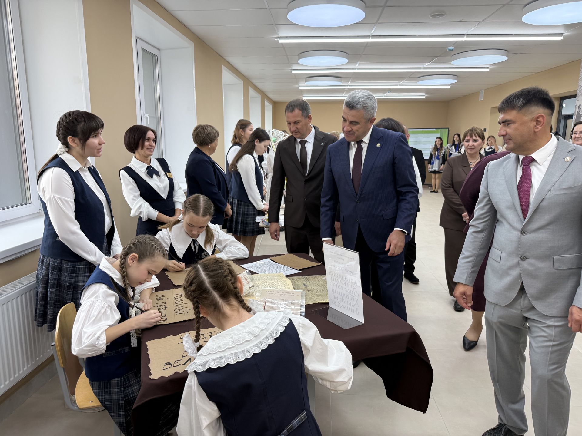 Многопрофильный лицей Кукмора распахнул двери после капитального ремонта