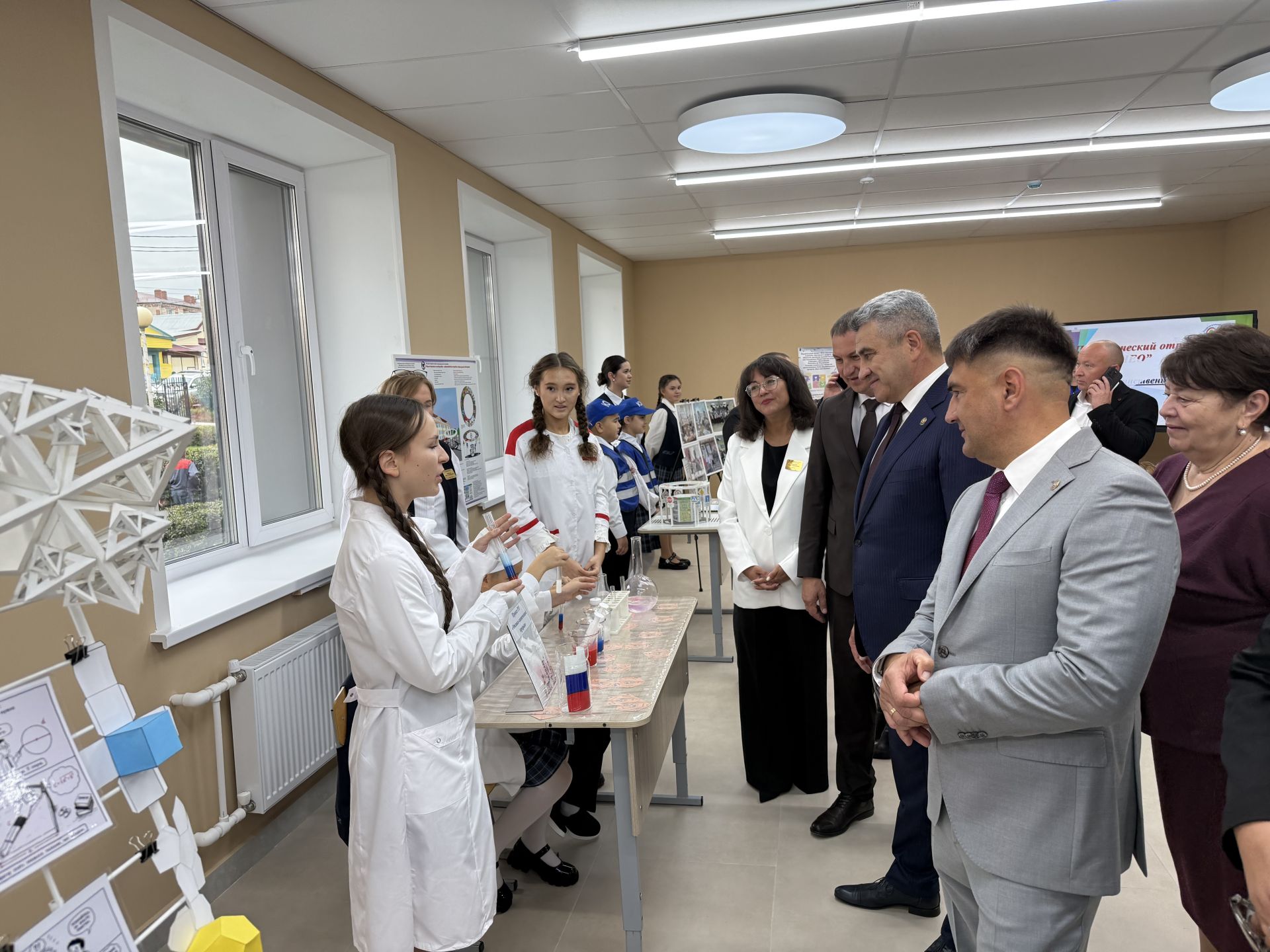 Многопрофильный лицей Кукмора распахнул двери после капитального ремонта