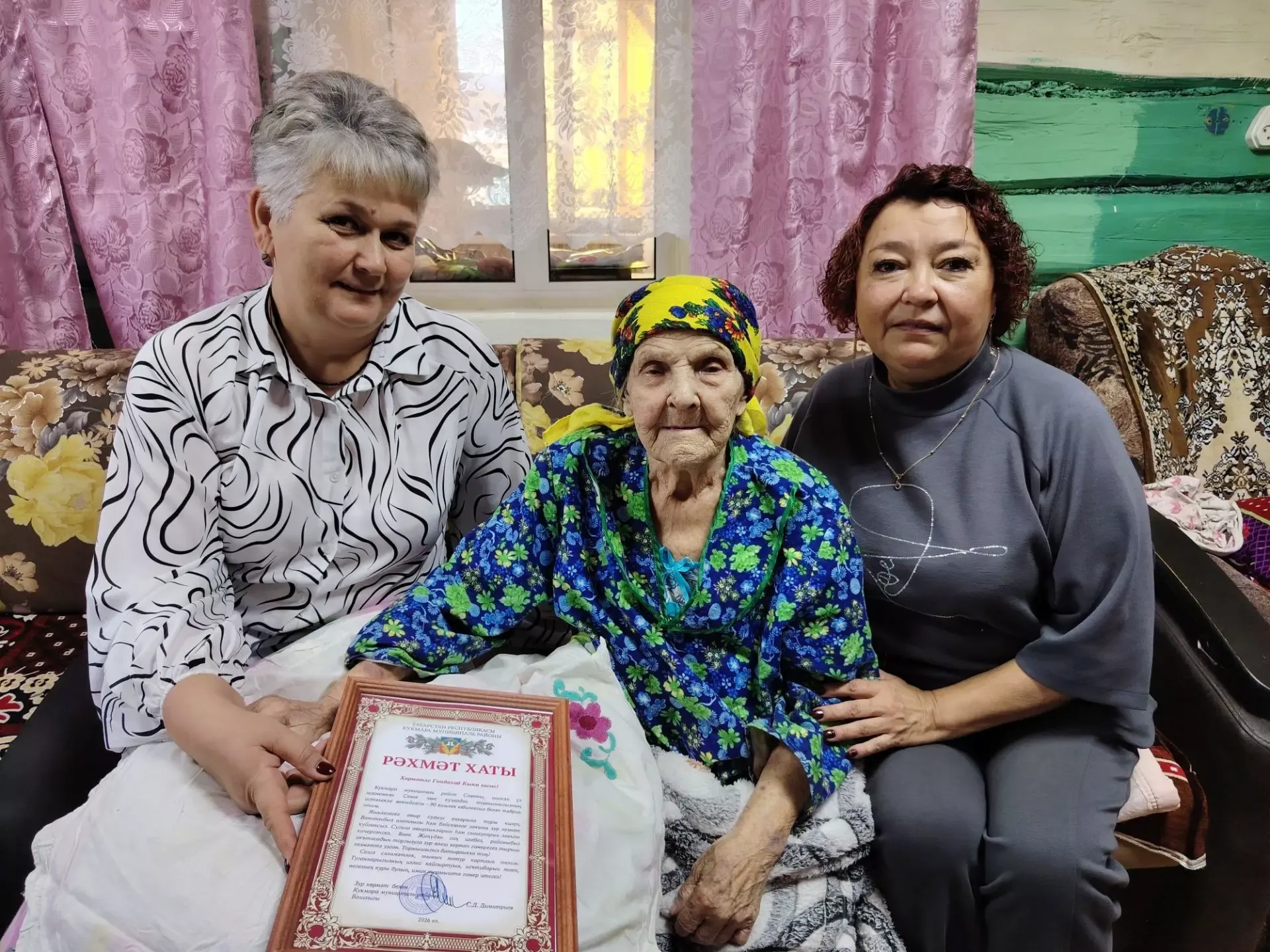Түбән Арбаш авылыннан Гандәлифә Кәримова: Сезне күргәч, тагын да яшиселәр килеп китте