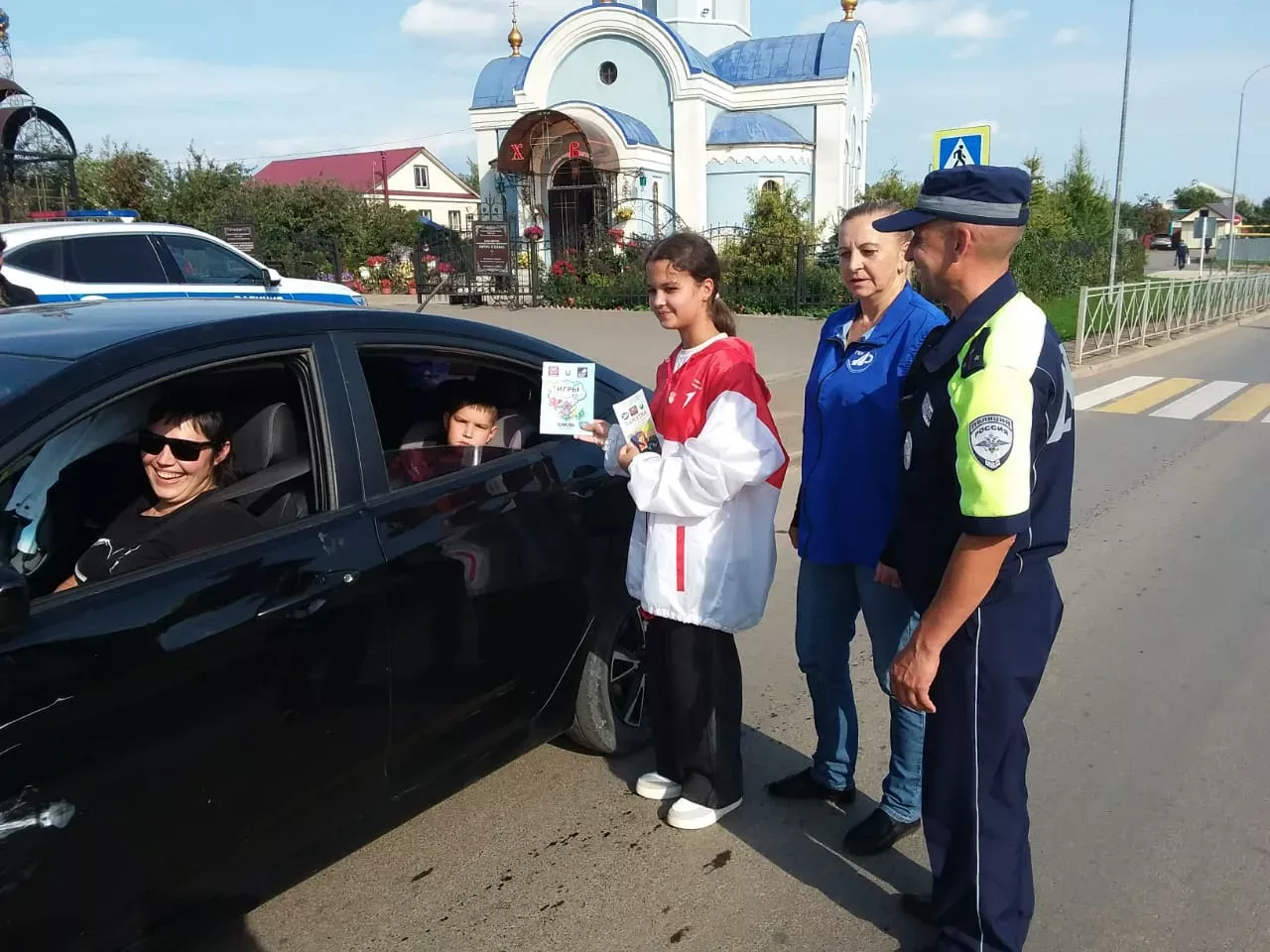 В Кукморе прошел рейд по безопасности детей-пассажиров