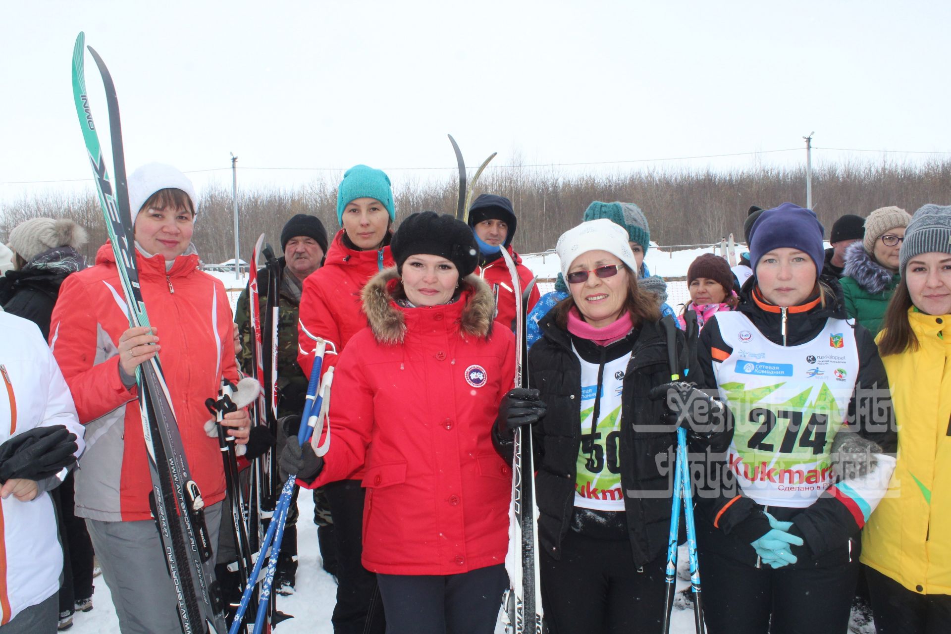 Кукморяне приняли участие в массовых лыжных гонках «Лыжня Татарстана – 2019»