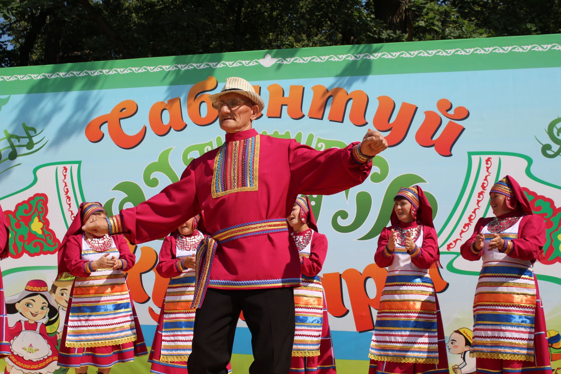 Кукморяне представили подворье на Сабантуе в Казани