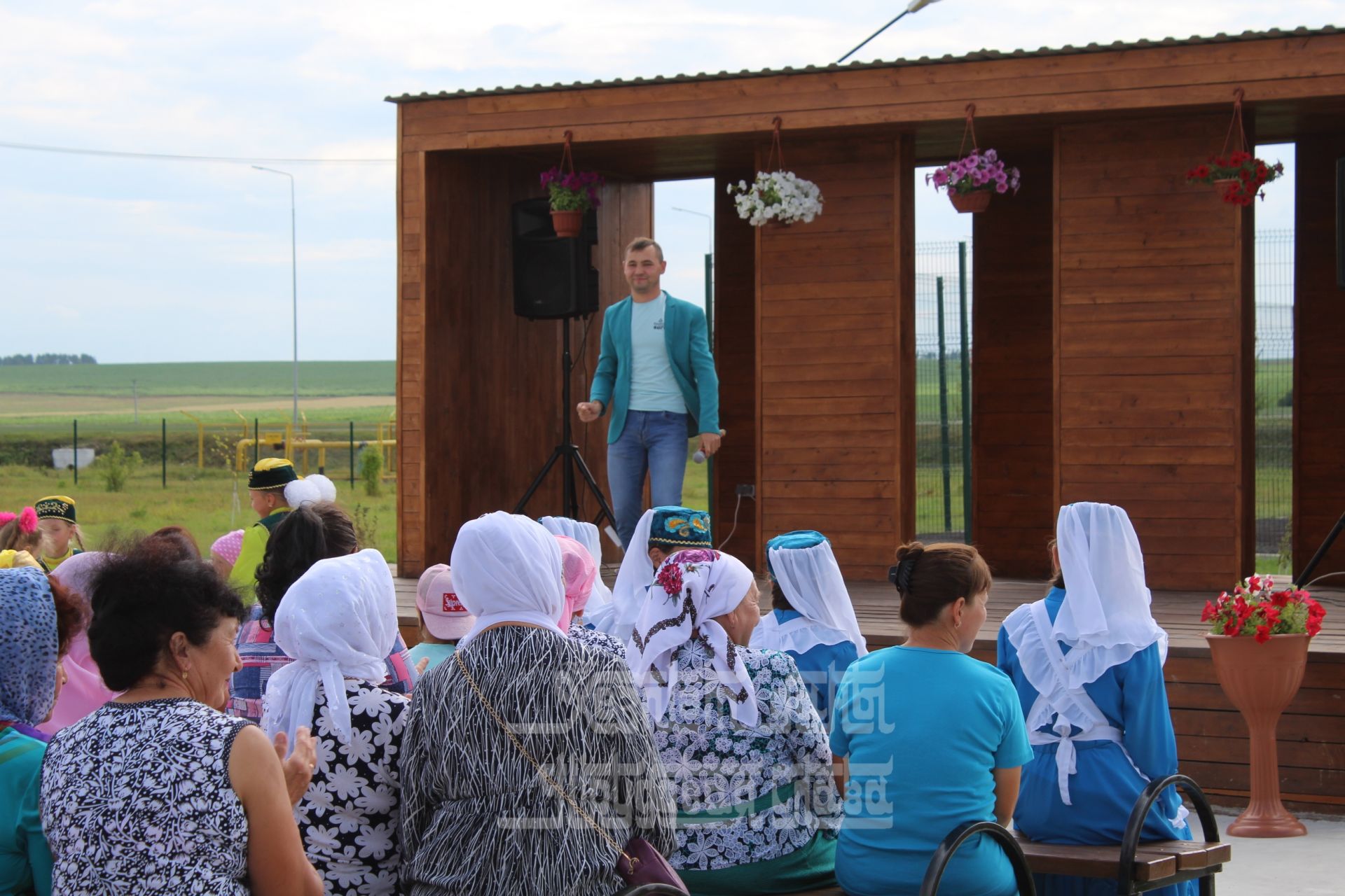 Вахиттә парк ачылышында Татарстанның беренче Президенты катнашты