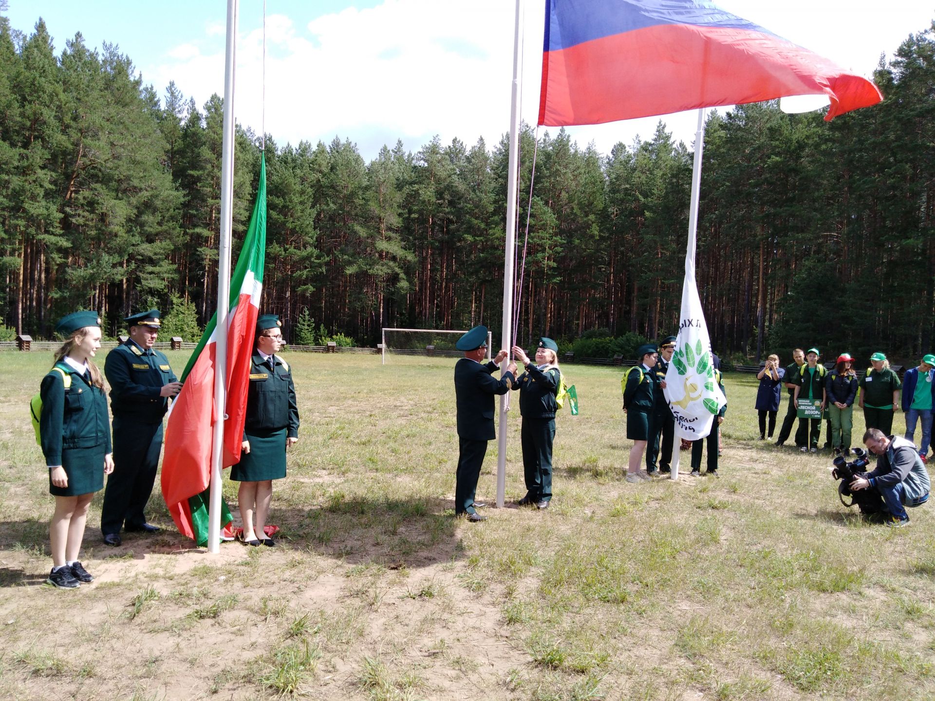 III Слет школьных лесничеств Татарстана на базе Лубянского лесотехнического колледжа