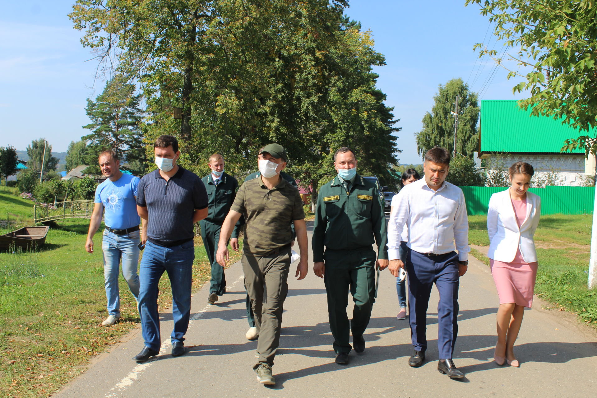 Министр лесного хозяйства РТ Равиль Кузюров - в Лубянах
