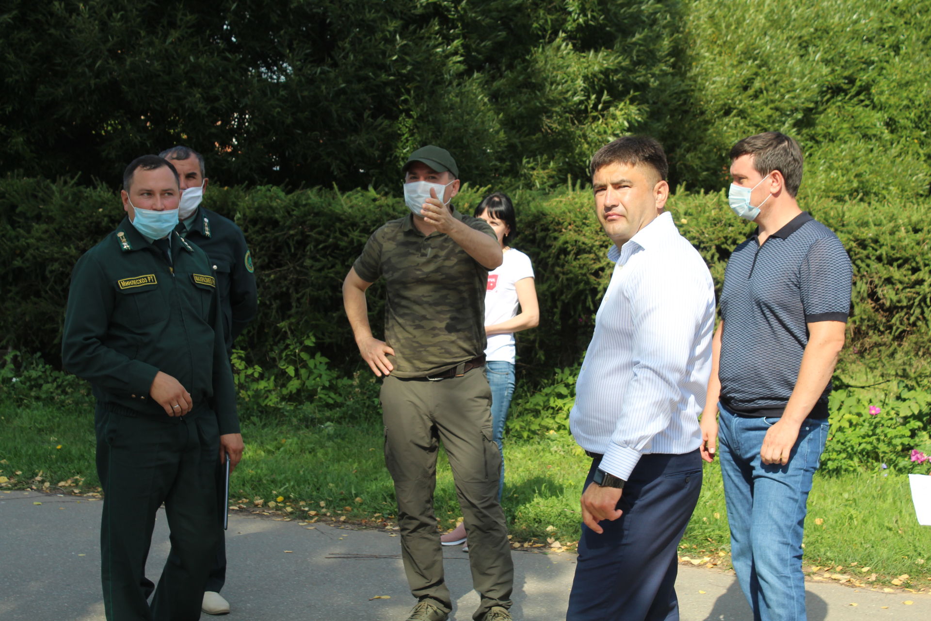 Министр лесного хозяйства РТ Равиль Кузюров - в Лубянах