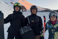 Кукмара спортчыларын Кытай көтә һәм Альп таулары