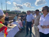 Кукмараның “Комсомол” мәйданында “Безнең ишегалды” фестивале узды