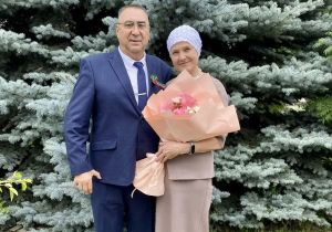 Семья Измайловых из Кукмора приняла участие в торжественном приеме Раиса Татарстана