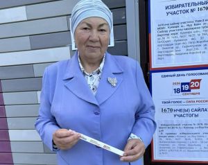 Кукмарадан Раулә Самерханова: «Беренчеләрдән булып гражданлык бурычымны үтәдем»