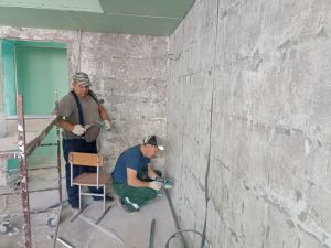 Манзарас урта мәктәбендә азык-төлек блогы, спорт залы яңартыла, түбә алыштырыла