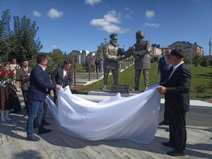 Кукмарада бертуган Родыгиннар истәлегенә һәйкәл ачылды