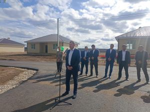 Кукмара районының Камышлы авылында төзелгән яңа йортлардан ачкычлар ияләренә тапшырылды