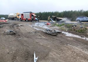 В Кукморском районе водитель автомобиля получил серьезные травмы в ДТП