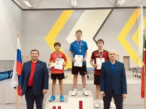 Кукморские теннисисты стали призерами межмуниципальных соревнований
