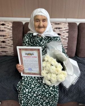 Кенәбаш авылыннан Җәүһәр Галимова 90 яшен билгеләп үтте