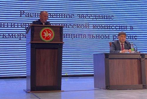 В Кукморе состоялось расширенное заседание антитеррористической комиссии