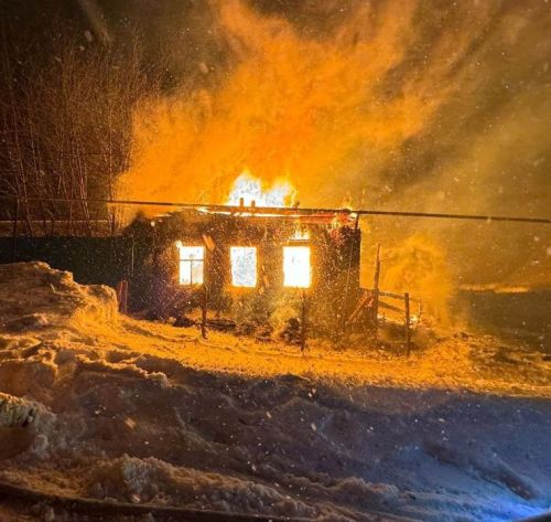 Кукмара районында фаҗига: Йорт янып беткән, хуҗасы һәлак булган