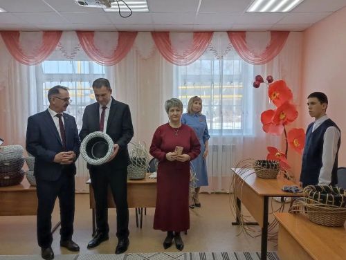 Мәчкәрә мәктәп-интернаты кунаклар кабул итте