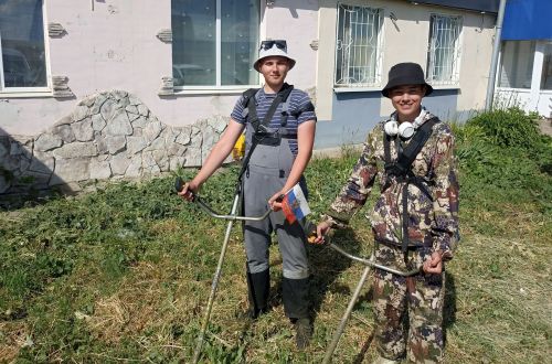 Печән исе, хезмәт яме һәм чиста шәһәр: Кукмара урамнары матурлана