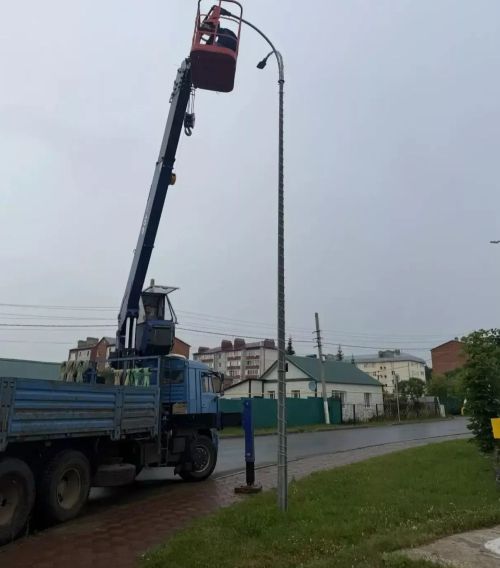 Кукмара районында урамнарны яктырту мәсьәләсенә зур игътибар бирелә
