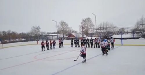 Адай авылында хоккей сөючеләр арасында турнир узды