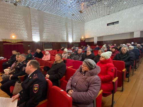 В Каркаусском сельском поселении прошел сход граждан по итогам работы за прошлый год