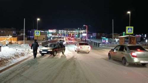 Кукмарада җиңел автомобиль зебрада хатын-кызны бәрдергән