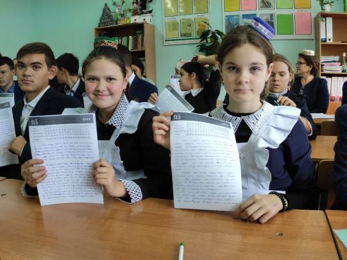 «Татарча диктант»  акциясенә кукмаралылар да кушылды