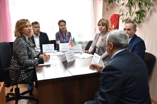 Татарстан хезмәт, мәшгульлек һәм социаль яклау министры Эльмира Зарипова Кукмарага килде