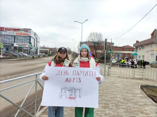 Кукмарада Бөтендөнья юл-транспорт һәлакәтләре корбаннарын искә алу көненә багышланган акция үткәрелде