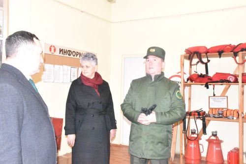 Кукмара районына Татарстан Республикасы  урман хуҗалыгы министры килде
