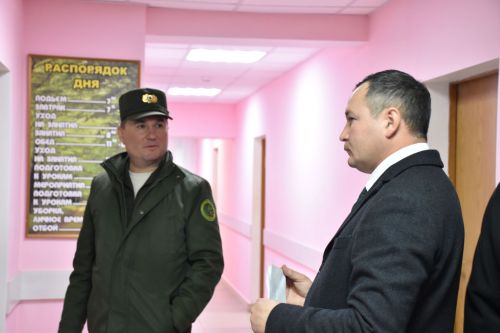Кукмара районына Татарстан Республикасы  урман хуҗалыгы министры килде