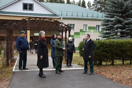 Кукмара районына Татарстан Республикасы  урман хуҗалыгы министры килде