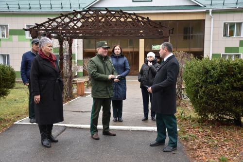 Кукмара районына Татарстан Республикасы  урман хуҗалыгы министры килде