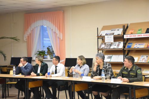 Кукмара районына Татарстан Республикасы  урман хуҗалыгы министры килде