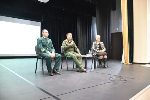 Кукмара районына Татарстан Республикасы  урман хуҗалыгы министры килде