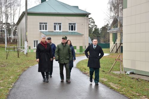Кукмара районына Татарстан Республикасы  урман хуҗалыгы министры килде