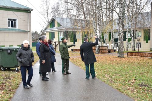 Кукмара районына Татарстан Республикасы  урман хуҗалыгы министры килде