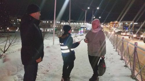 В Кукморе провели акцию «Стань заметней»