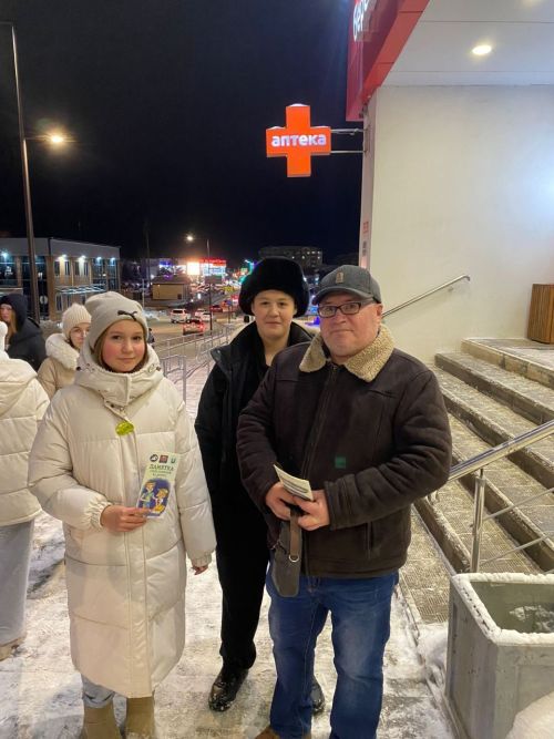 В Кукморе провели акцию «Стань заметней»