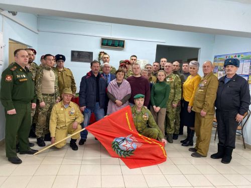 Урта Комар мәктәбендә якташыбыз Егор Ивановка мемориаль такта куелды