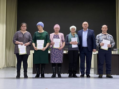 Олыяз авыл җирлегендә Татарстан Дәүләт Советы депутаты Римма Ратникова катнашында хисап җыелышы узды