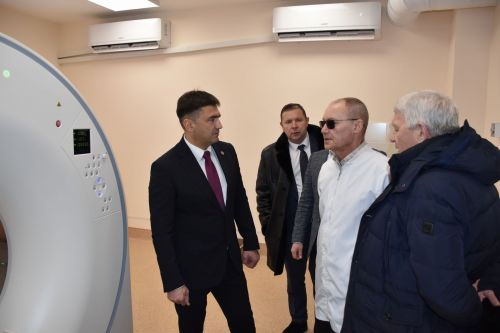Кукмара районы дәваханәсендә компьютер томографиясе кабинеты ачылды